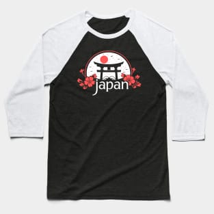 japanese elegance - cherry blossoms and shinto gate Baseball T-Shirt